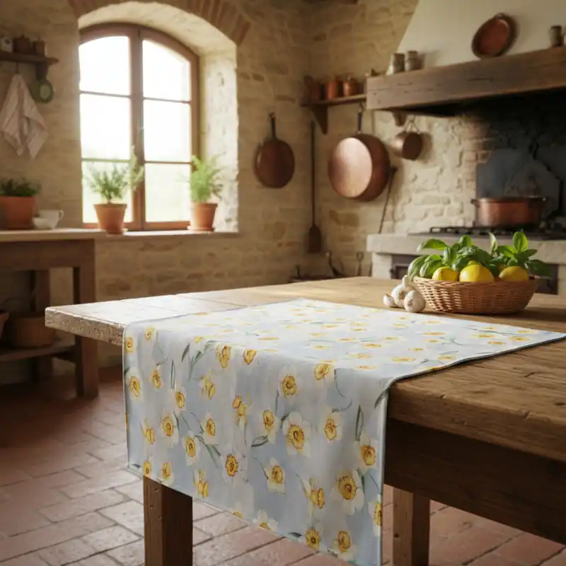 Strofinaccio canovaccio in cotone 50x75 TAG HOUSE Narciso