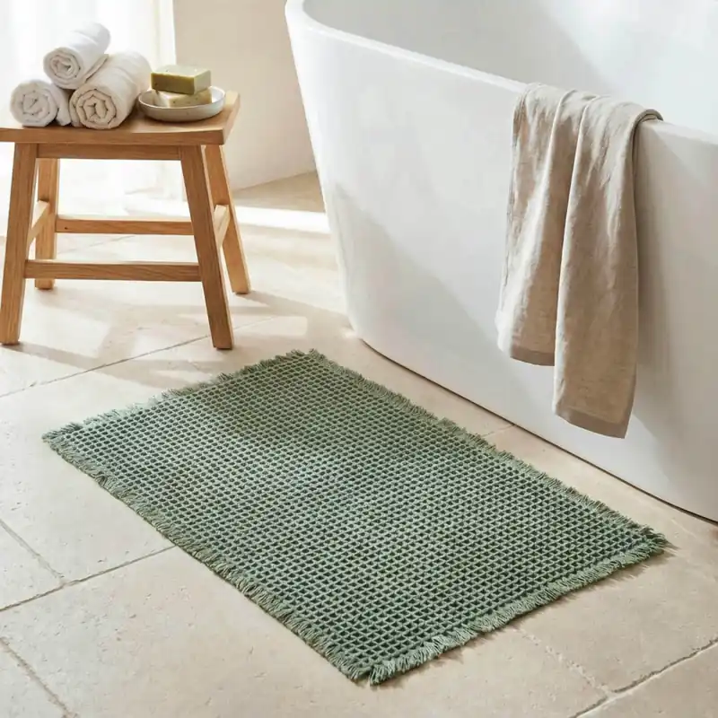Tappeto bagno in nido d'ape Emanuela Galizzi Alma 50x80 cm antiscivolo