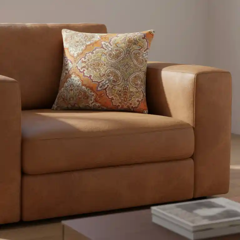 Fodera per cuscino arredo BASSETTI Granfoulard Marechiaro arancio