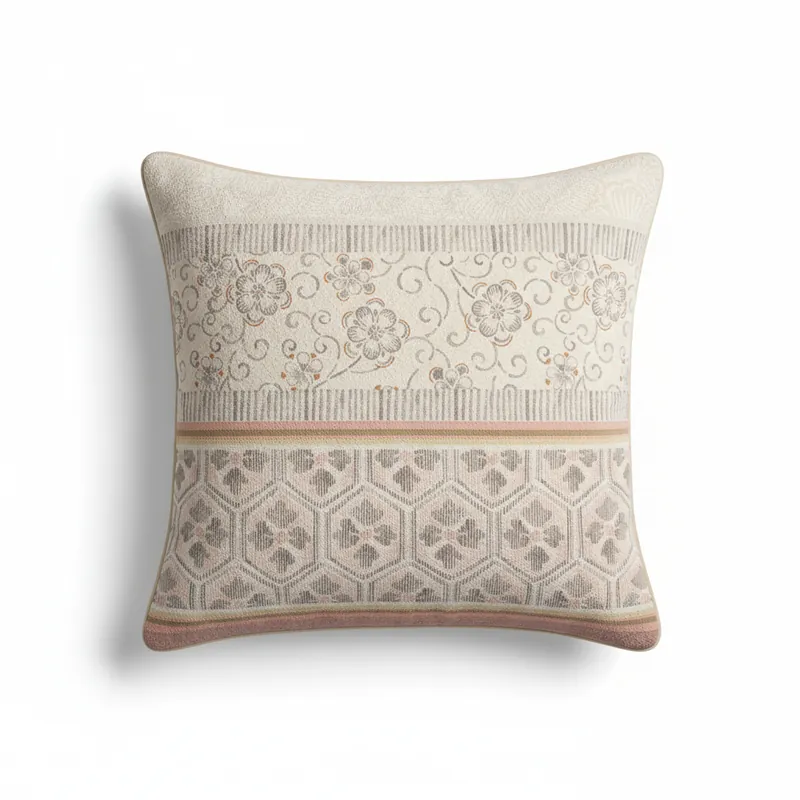 BASSETTI fodera per Cuscino Hanami 41 in cotone - Eleganza beige