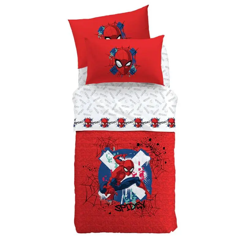 Completo LENZUOLA singolo MARVEL CALEFFI SpiderMan Red