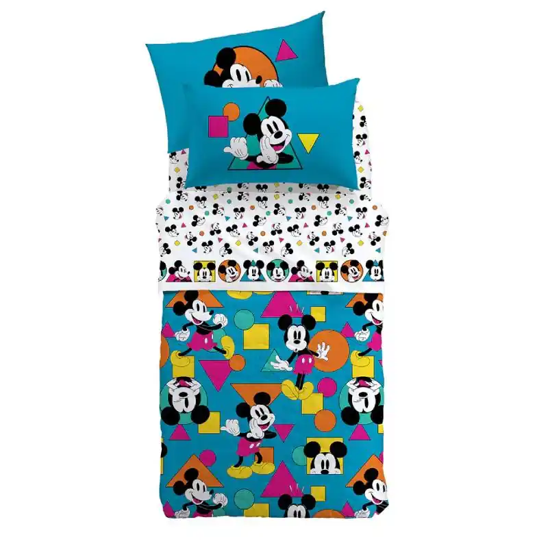 Lenzuola Caleffi Topolino completo Disney Mickey Geo per bambini