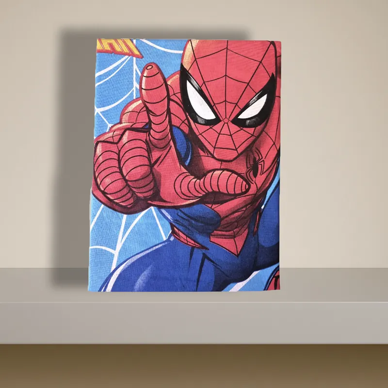 Lenzuola Marvel completo singolo in cotone SPIDER MAN per bambini