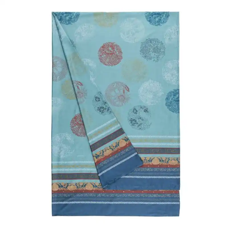 Bassetti Granfoulard Florence T1 - Eleganza Naturale nei Toni turchese e blu