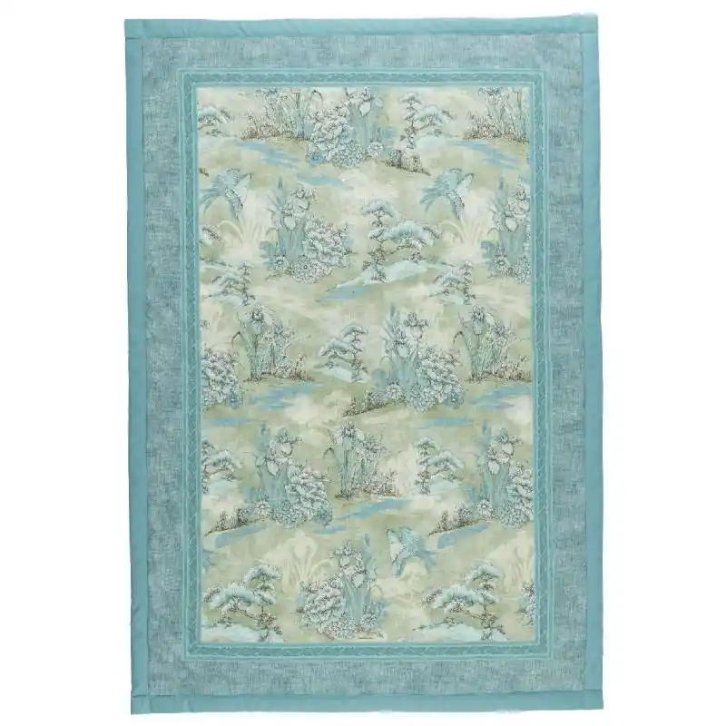 Bassetti Plaid Acquaforte V1 135x190 - Eleganza verde acqua per la tua casa