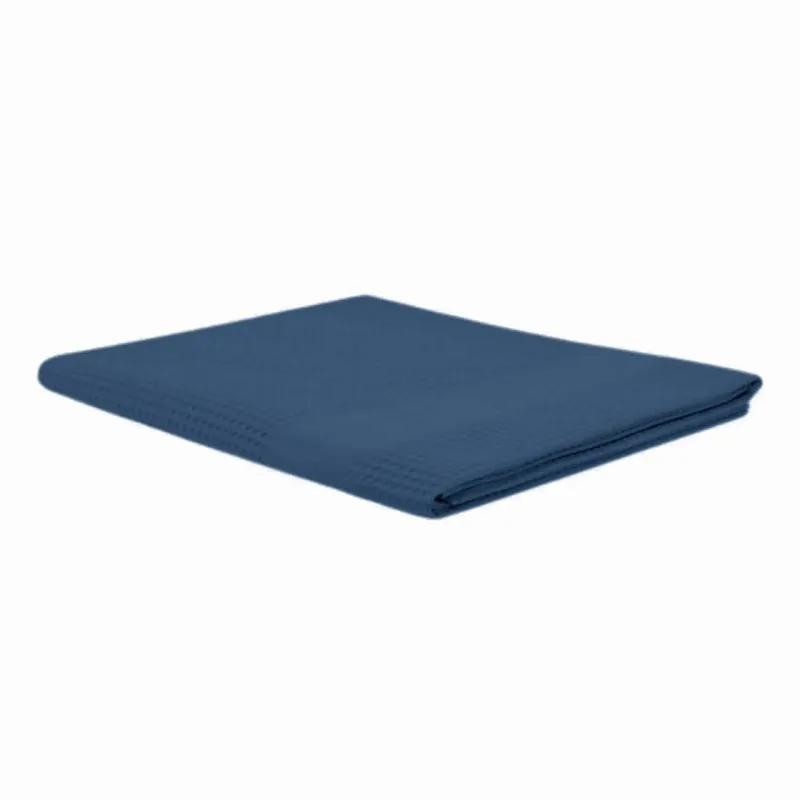 Bellora Telo bagno 100x150 cm APE nido d’ape puro cotone | blu