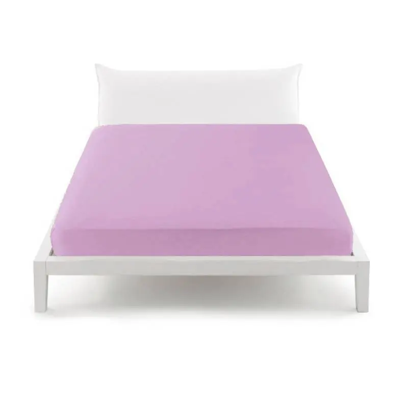CASSERA Lenzuolo con angoli percalle 80 fili singolo 90x200 ciclamino