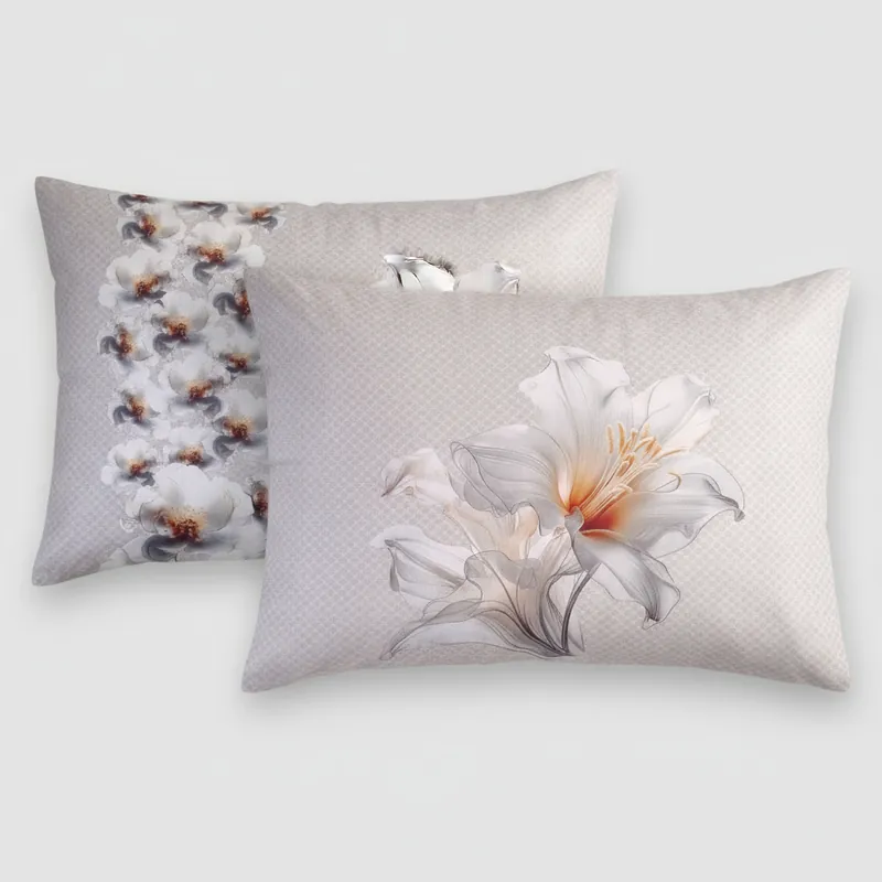 Lenzuola Copriletto Matrimoniale Cotone Flower Power Floreale
