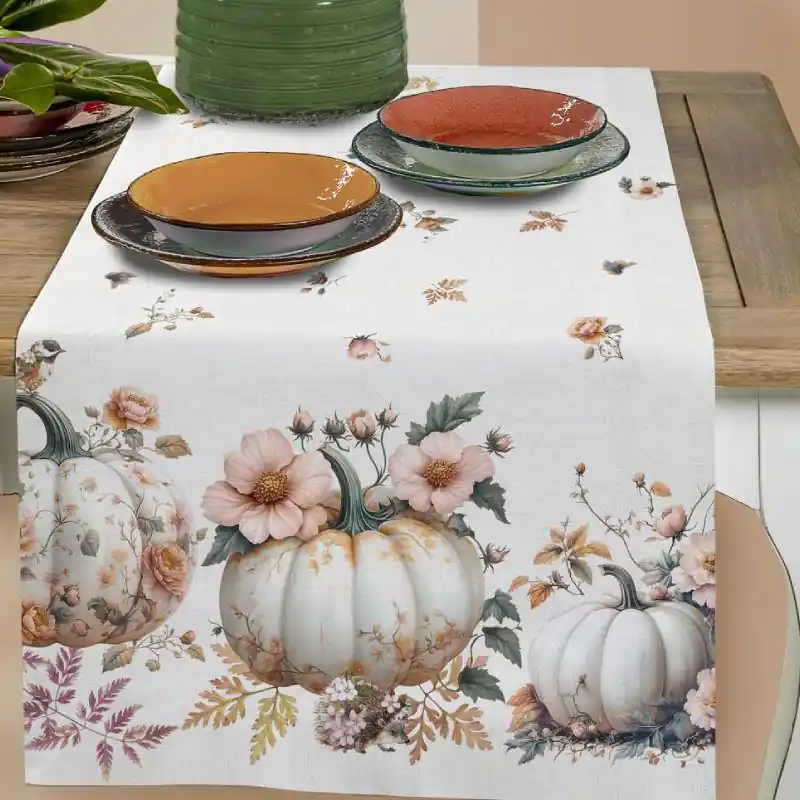 Tessitura Randi Runner 50x150 cm Zucche Autunnale