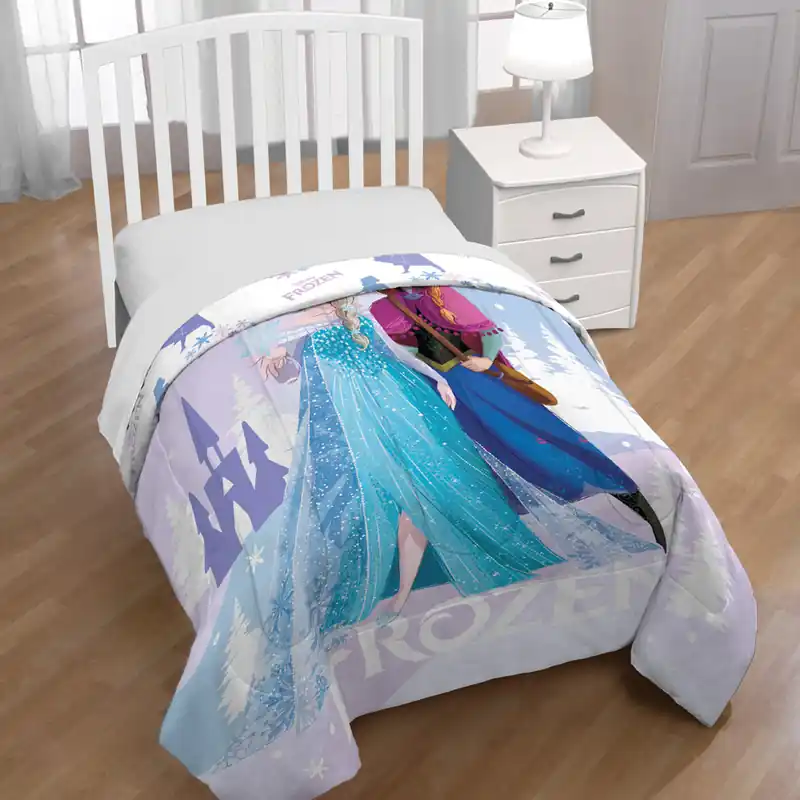 Trapunta invernale piumone singolo anallergico Disney Frozen 160x260 cm