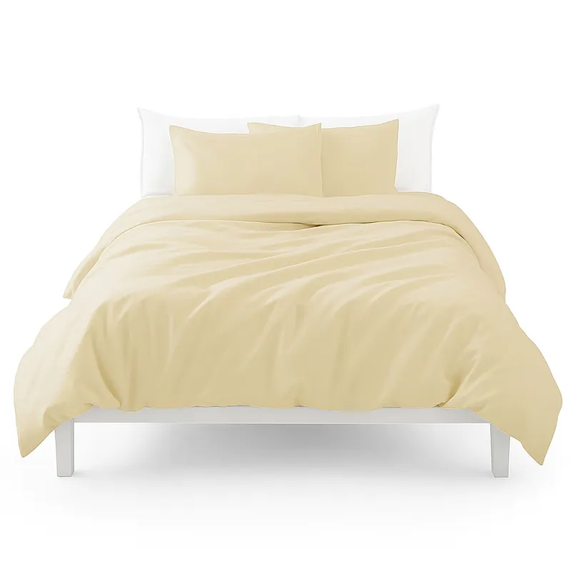 Sacco copripiumino sfuso in cotone piazza e mezza 205x200 beige