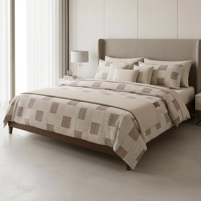 Completo lenzuola in Flanella Bassetti MY TETRIS 41 perfette per l'inverno