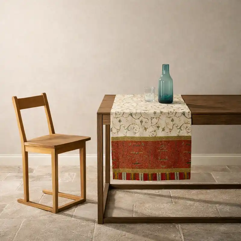 Centrotavola rettangolare runner BASSETTI Granfoulard Oplontis RB 50x150