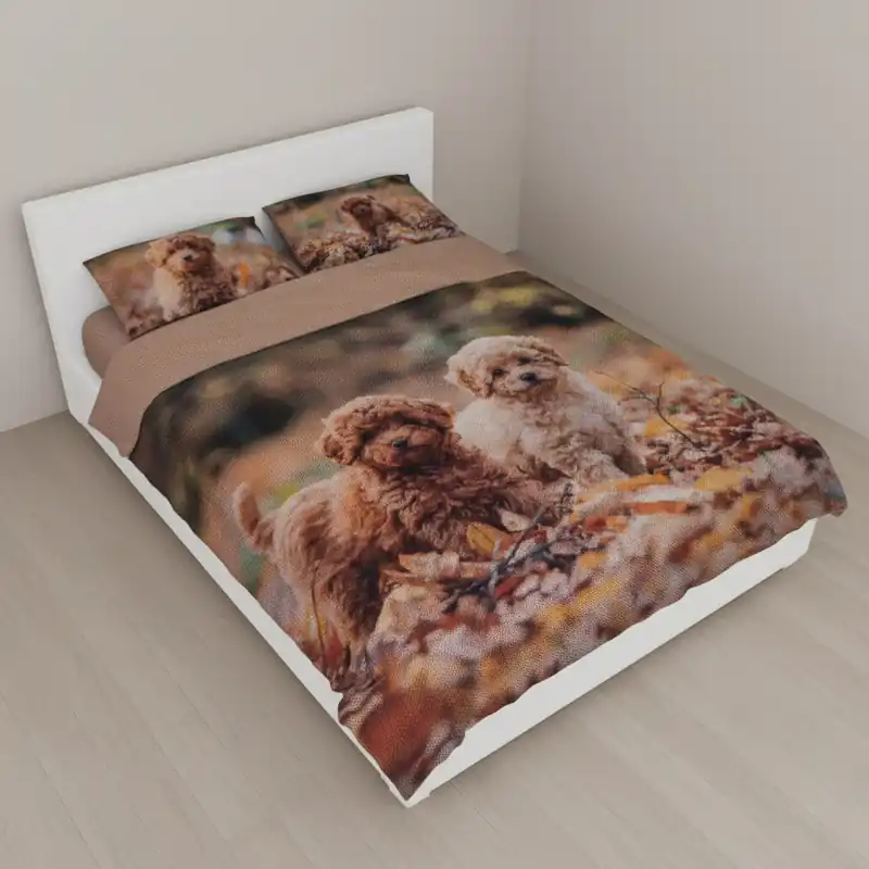 Completo letto copriletto Bassetti Toys matrimoniale in cotone