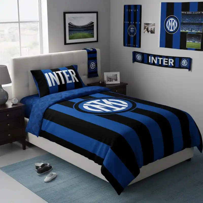 Completo Lenzuola INTER UFFICIALE per letto singolo