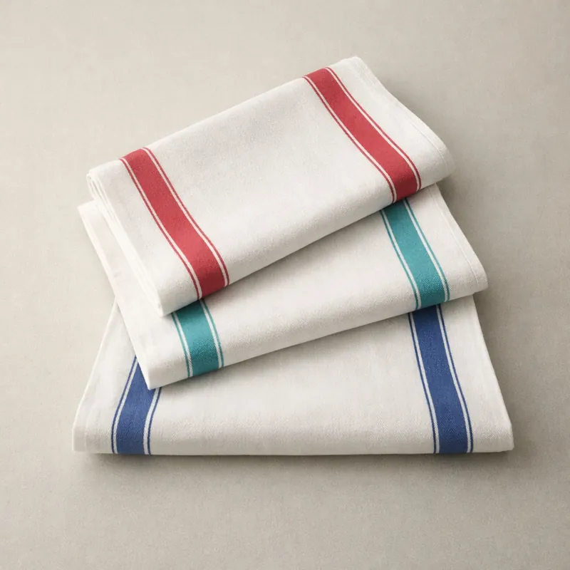 Set 3x Strofinacci da cucina professionali cotone ritorto EXTRA LARGE 60x100 cm