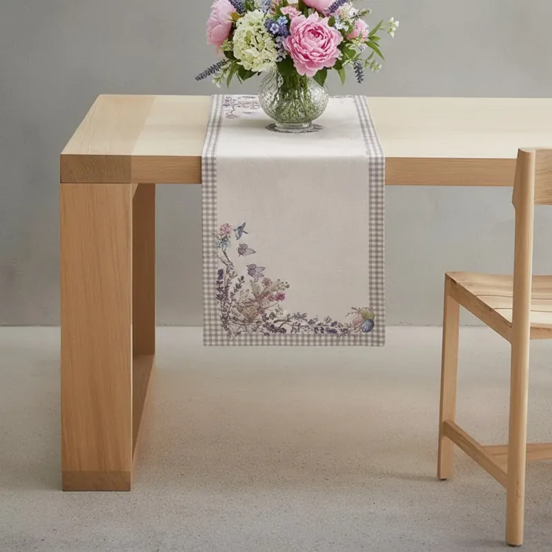 Runner Pasquale in gobelin 45x140 cm centrotavola rettangolare