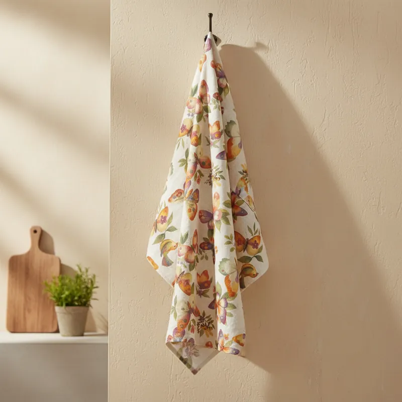 Canovaccio Cucina Tag House Volo Farfalle | 100% Cotone Assorbente
