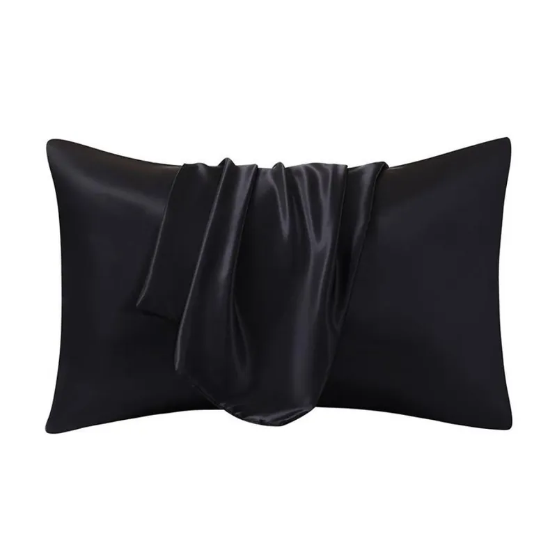 Federa in Pura Seta di Gelso Nero 50x80 cm | Anti-Crespo e Anti-Age