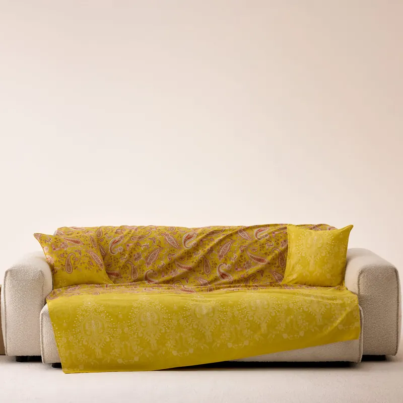 Bassetti Granfoulard Telo Arredo 350x270 Monnalisa Oro Sole Copridivano
