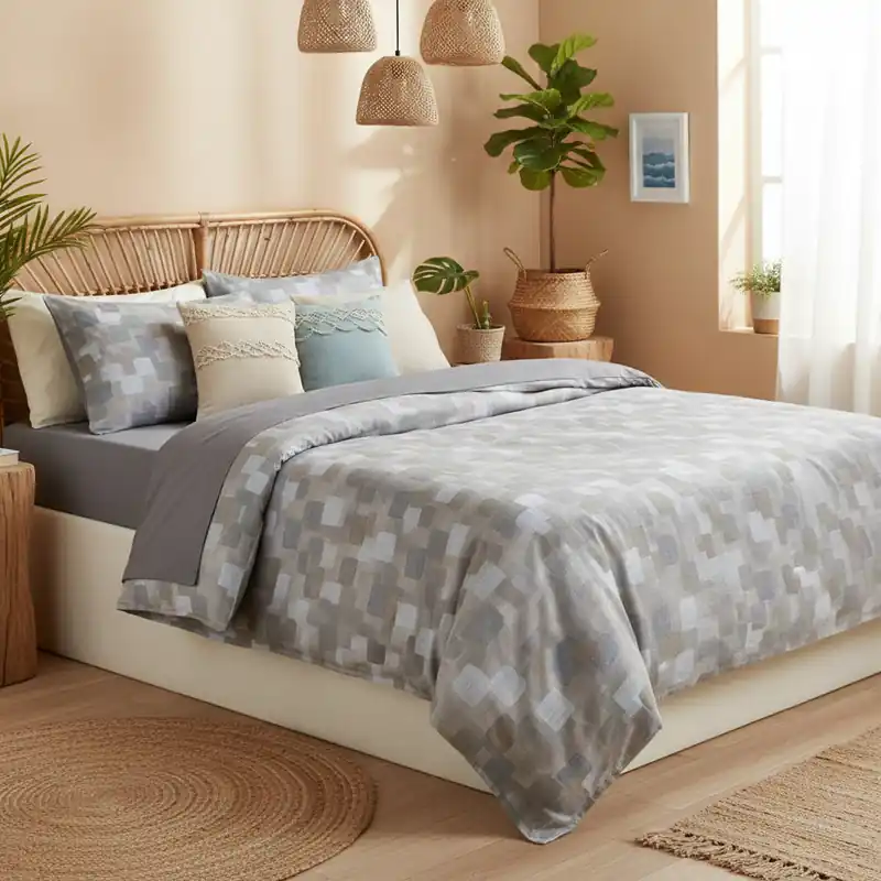 Completo Lenzuola matrimoniale in cotone Bassetti Gaming G1