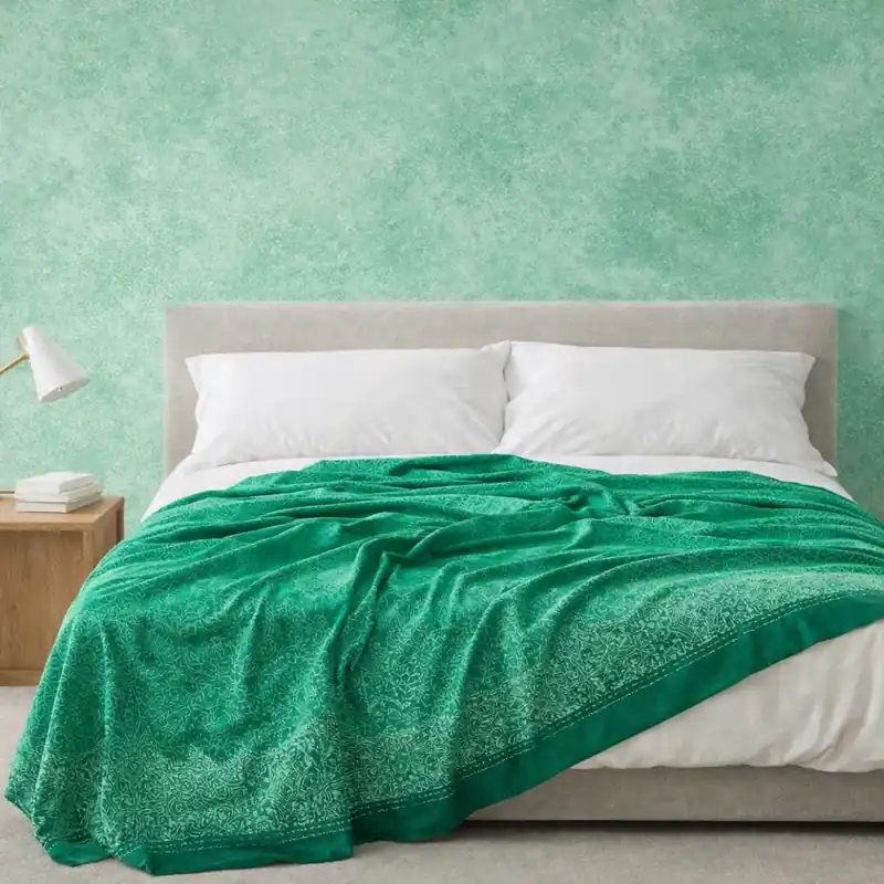 Bassetti Granfoulard Telo Arredo 270x270 Dolceacqua V1 Verde Copridivano