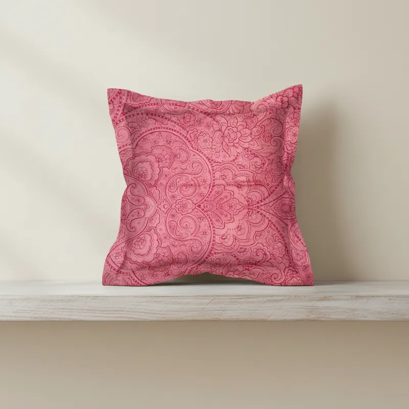 Copriscuscino arredo fucsia 40x40 Bassetti Dolceacqua P1 in raso