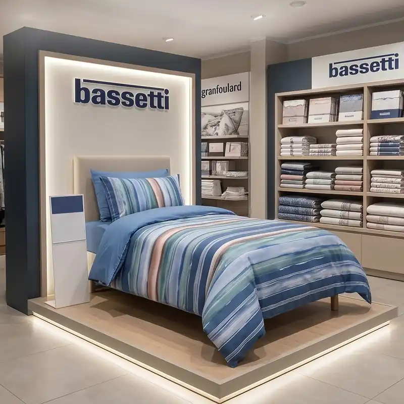 BASSETTI | Copripiumone in cotone piazza e mezza Extension B1