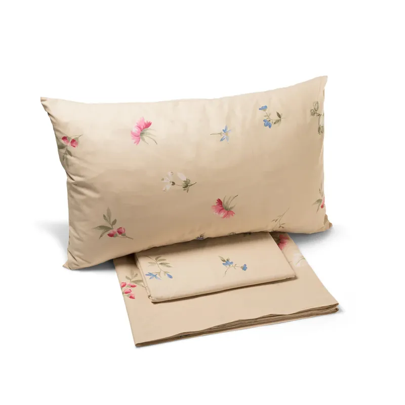 CALEFFI | Completo Lenzuola matrimoniale 100% cotone Floral