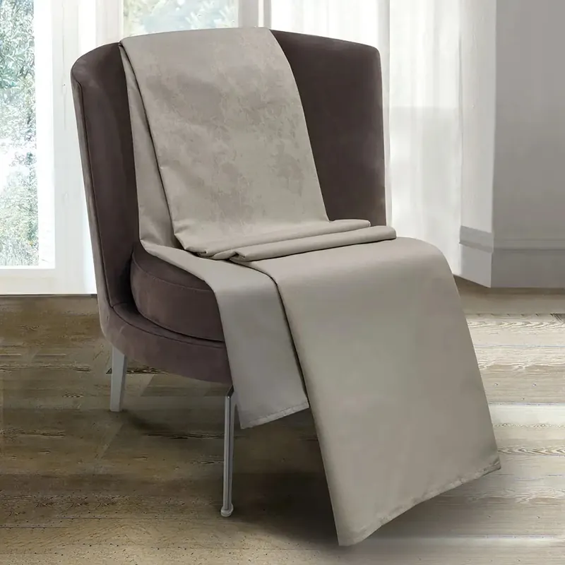 Telo GABEL in cotone Vulcano matrimoniale lino 270x270 cm | Copritutto