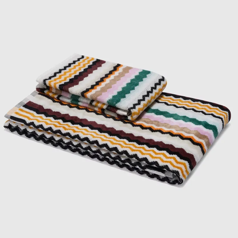 Set Spugne Viso + Ospite Missoni HOME AURA chevron multicolor