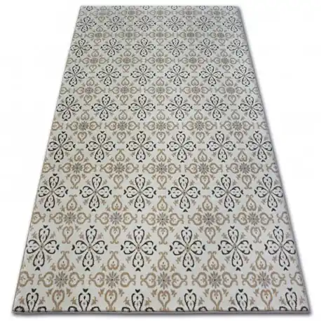 Tappeto ARGENTO - W4949 Fiori Crema