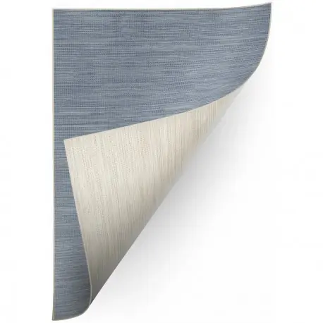 Tappeto DI SPAGO A DUE LATI SIZAL DOUBLE 29201/035 misto blu/misto beige