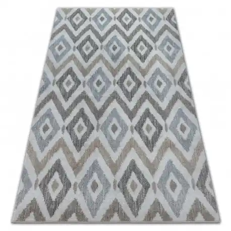 Tappeto SOFT 6024 ROMBI crema / beige / marrone