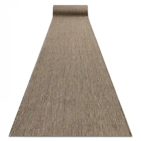 PASSATOIA SIZAL FLOORLUX disegno 20433 taupe GŁADKI