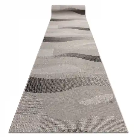 PASSATOIA SIZAL FLOORLUX disegno 20212 argento / nero