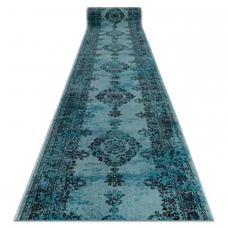 Passatoia Vintage 22206044 Rosone turchese