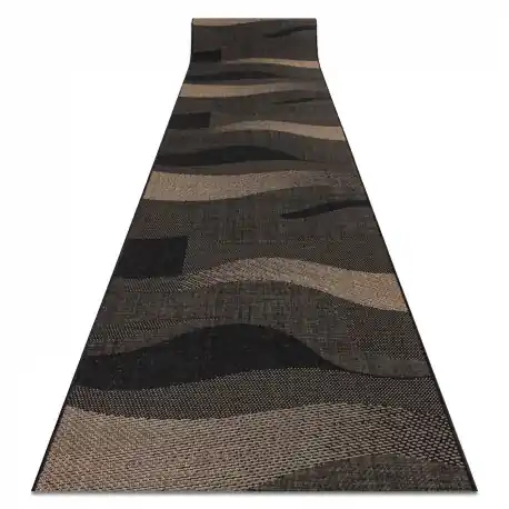 PASSATOIA SIZAL FLOORLUX disegno 20212 nero / coffe