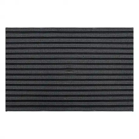 Zerbino antiscivolo per metri lineari BH 234 Linee, esterno, interno, su gomma - argint