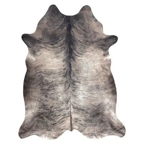 Tappeto Imitazione pelle di bovino, Mucca G5067-4 Pelle grigio