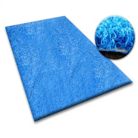 Moquette SHAGGY 5cm blu