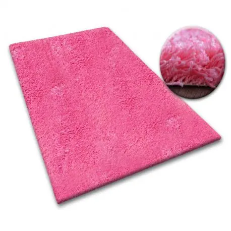 Tappeto Moquette SHAGGY 5cm rosa