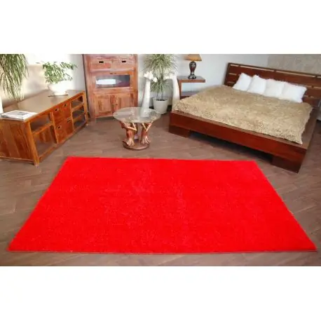 Moquette SHAGGY 5cm rosso