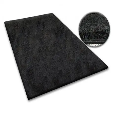 Moquette SHAGGY 5cm nero