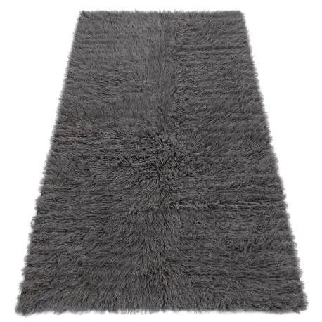 FLOKATI DI LANA - Copriletto, Plaid grigio
