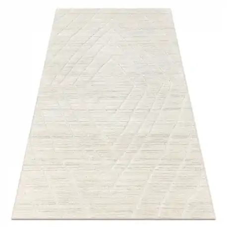 Tappeto SAMPLE MALTA A1849A Strutturale, ROMBO, crema
