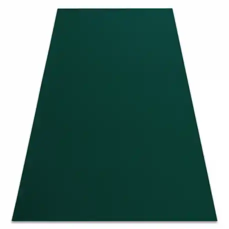 Tappeto SPESSA GOMMATA RUMBA 1970 colore unico verde bottiglia