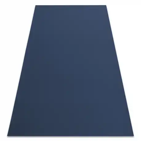 Tappeto SPESSA GOMMATA RUMBA 1390 colore unico blu scuro