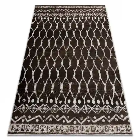Tappeto PROMO SARI H071B Boho marrone / crema