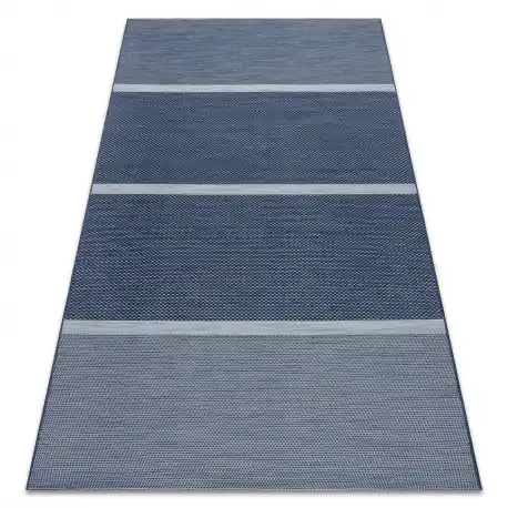 Tappeto DI SPAGO SIZAL COLOR 47011/309 Striscie Blu